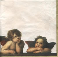 NP-AG04 33 x 33 cm Two Angel bottom