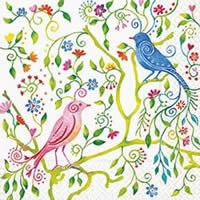 NP-AM06 33 x 33 cm magical birds