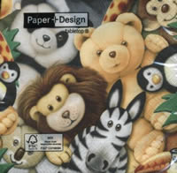 NP-AM09 33 x 33 cm Plush animals