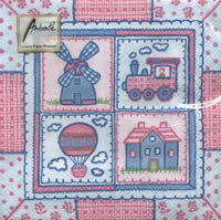 NP-BC07 33 x 33 cm Children Patchwork