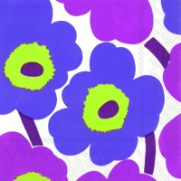 NP-MM08 Marimekko Purple Flower 33cmx33cm