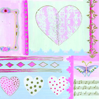 NP-SP05 33 x 33 cm LOVELY