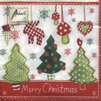 NP-X04 33 x 33 cm FELT ELEMENTS RED